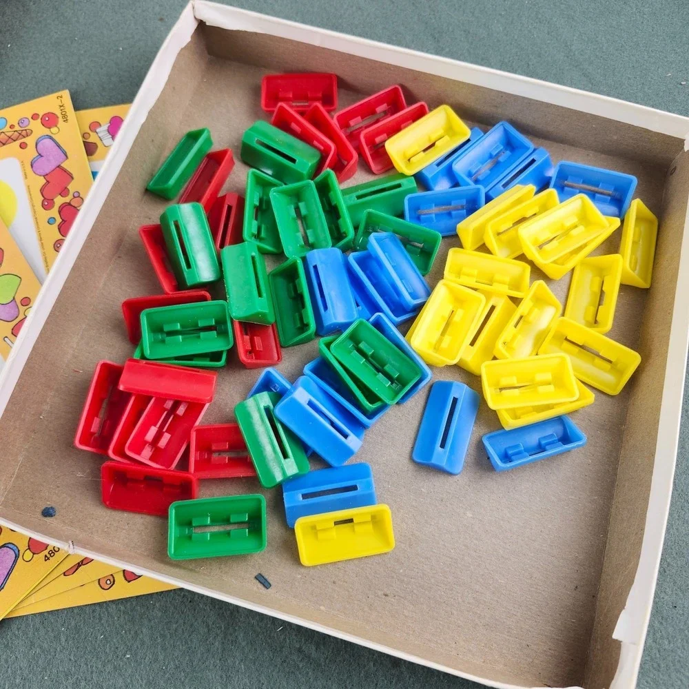 VINTAGE Candy Land Bingo COMPLETE Milton Bradley 1978 Kids Color Matching‎ Game